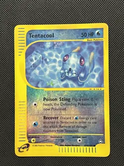 Pokemon Aquapolis - Tentacool - 113/147 - REVERSE HOLO COMMON - NM/VLP - Image 2