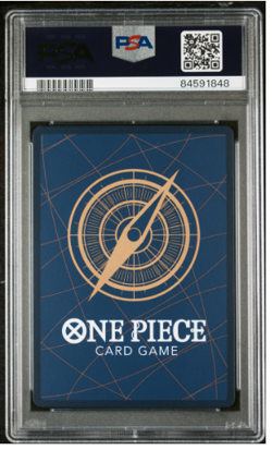 Monkey D. Luffy 2023 One Piece Paramount War #062 OP02-062 Super Rare PSA 10 - Image 2
