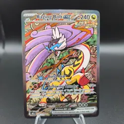 Raging Bolt EX 166/131 Pokemon Card - Sv: Prismatic Evolutions - NM - Image 1