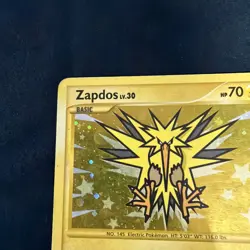 Zapdos 150/147 Platinum Supreme Victors Pokemon Card HolO Secret Rare HP- SWIRL - Image 2