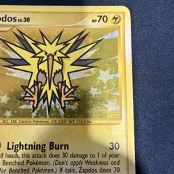 Zapdos 150/147 Platinum Supreme Victors Pokemon Card HolO Secret Rare HP- SWIRL - Image 4