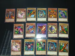 Modern Yu-Gi-Oh TCG Card Lot of 16 Cards 1st Edition Non Holo - Image 1