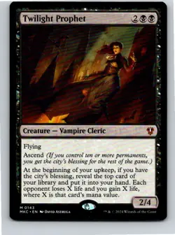 Magic the Gathering Twilight Prophet Murders at Karlov Manor Commander MTG - Image 1