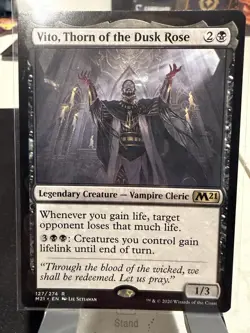 Vito, Thorn of the Dusk Rose Magic: The Gathering Core Set - Image 1