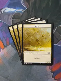 Wall Token x 4 | 7% Off 2+ | Tarkir: Dragonstorm | NM | MTG - Image 1