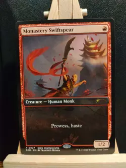 Monastery Swiftspear - Store Championship Promo - NM (see pics) MTG - Image 1