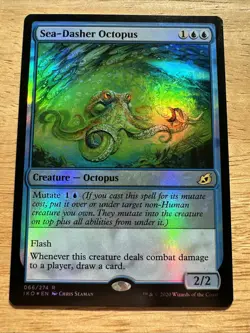 Sea-Dasher Octopus - Foil - Ikoria: Lair of Behemoths #066/274 MTG Magic The Gat - Image 1