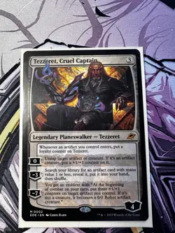 Tezzeret Cruel Captain Legendary Planeswalker M0002 EOE 2025 Magic - Image 1