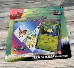 Pokemon Scarlet & Violet Prismatic Evolutions Tech Sticker Collection Sylveon - Image 1