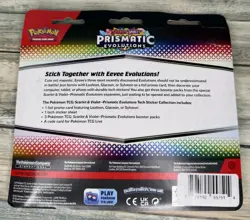 Pokemon Scarlet & Violet Prismatic Evolutions Tech Sticker Collection Sylveon - Image 2
