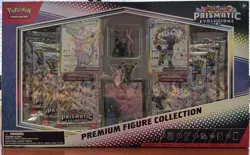2 PACK! Pokemon TCG Prismatic Evolutions Premium Figure Collection Box Sealed - Image 1