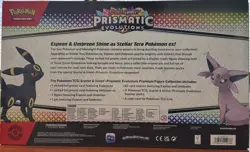 2 PACK! Pokemon TCG Prismatic Evolutions Premium Figure Collection Box Sealed - Image 2
