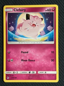Clefairy 39/68 Hidden Fates non-holo ~ Cute Pokemon TCG - Image 1