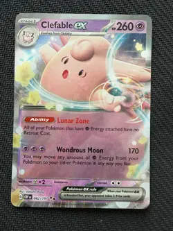 Clefable ex Holo ~ Cute Pokemon & Pink & Pastel Gallery - Image 1