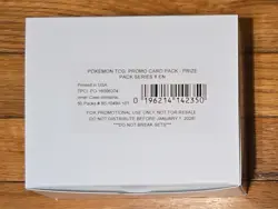 Pokemon Prize Pack Series 8 Factory Box of 50 Sealed Packs - Image 1