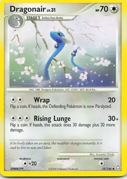 Dragonair 52/146 Legends Awakened Uncommon LP Pokemon TCG - Image 1