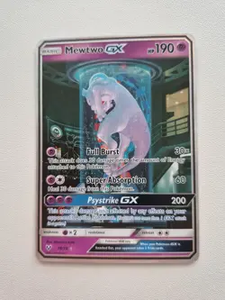 Mewtwo GX 78/73 Pokemon Shining Legends Shiny Holo Rare MP - Image 1