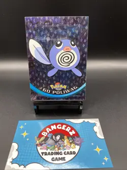Topps Pokemon Poliwag #60 (TV Animation Edition) Holo Foil Black Logo - Image 1