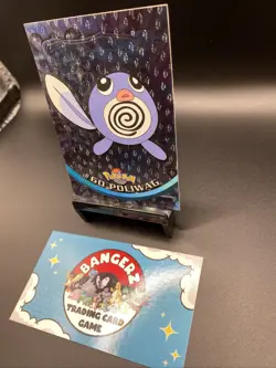 Topps Pokemon Poliwag #60 (TV Animation Edition) Holo Foil Black Logo - Image 4