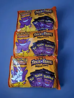 Lot of 3 Pokemon TCG Trick or Trade BOOSTER BUNDLES - 120 Mini Packs Total - NEW - Image 1