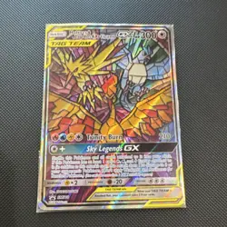 Pokemon Moltres & Zapdos & Articuno GX SM210 Sm Promo Holo TAG TEAM 300 HP - Image 1