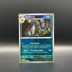 Umbreon (Master Ball Pattern) 059/131 SV: Prismatic Evolutions Holo Pokemon - Image 1