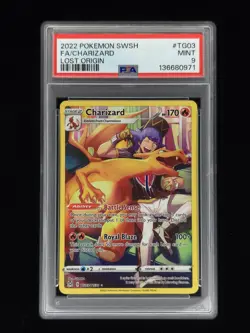 Charizard TG03/TG30 Pokemon Lost ORigin PSA 9 🔥 - Image 1
