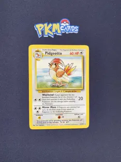 Pokemon TCG Pidgeotto Base Set 22/102 Regular Rare LP. - Image 1