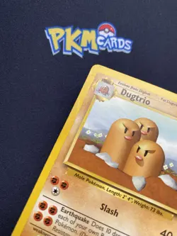 Pokemon TCG Dugtrio Base Set 19/102 Regular Rare MP. - Image 2