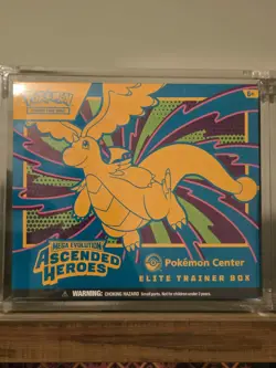 Pokemon TCG: Ascended Heroes Elite Trainer Box (ETB) - Includes acrylic case - Image 1