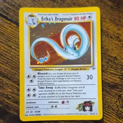 Pokemon Erika's Dragonair Gym Heroes Holo Rare 4/132 80 HP Stage 1 Wizards - Image 1