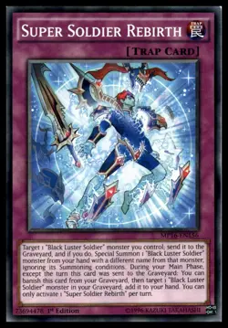 Super Soldier Rebirth MP16-EN156 2016 Mega-Tins Mega Pack YuGiOh NM - Image 1