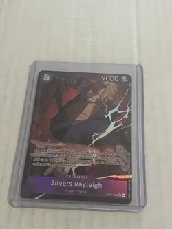 One Piece Carrying On His Will Silvers Rayleigh OP13-066 SR Alt Art English - Image 1