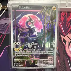Miraidon - 013 (Pokemon Center Exclusive) 013 Scarlet & Violet Promo Cards Holo - Image 1