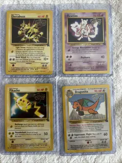 1999 WB The First Movie Pokemon Complete Card Set - Image 1