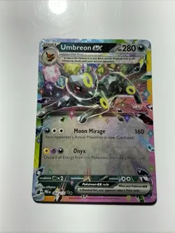Umbreon ex 060/131 Sv: Prismatic Evolutions Holo Pokemon TCG Double Rare Card - Image 1