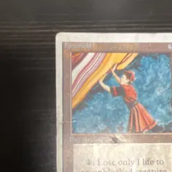 Magic: The Gathering Forcefield Unlimited Edition Artifact Rare Card Dan Frazier - Image 2