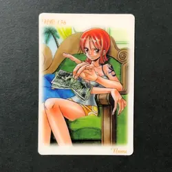 S5119 Nami No.156 Japanese One Piece Gumica Vintage Card 2004 F15 - Image 1