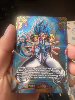 Dragon Ball Super Card Game 2nd Anniversary Energy Marker E-126 SSB Gogeta - Image 2