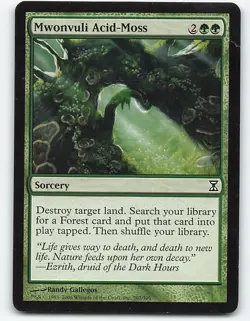 Mwonvuli Acid-Moss #207 Magic the Gathering Card - Image 1