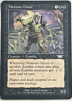 Noxious Ghoul - Legions - MTG Magic - LP - Rare - Image 1