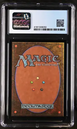 MISCALCULATION Urza's Legacy Foil CGC 8.5 Q++ MTG [Nostalgium] - Image 2