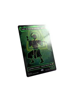 Toph, the First Metalbender (Borderless) (Neon Ink Foil) Avatar NM - Image 2