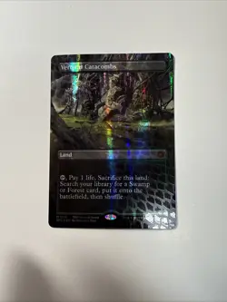 Verdant Catacombs (Borderless) (Dragonscale Foil) Special Guests Foil - Image 1