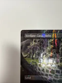 Verdant Catacombs (Borderless) (Dragonscale Foil) Special Guests Foil - Image 2