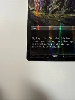 Verdant Catacombs (Borderless) (Dragonscale Foil) Special Guests Foil - Image 5