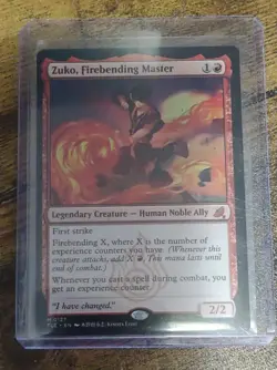 Zuko, Firebending Master Avatar: The Last Airbender: Eternal-Legal Regular - Image 1