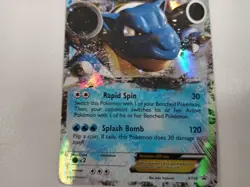 Pokemon Blastoise EX Promo Trading Card XY Promos XY30 Holo TCG #Live - Image 3