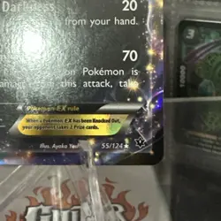 Pokemon Umbreon EX Ultra Rare 55/124 Fates Collide - Image 4