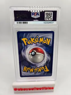 1999 Pokemon Base Set 1st Edition Trainer Bill 91/102 PSA 6 - Image 2